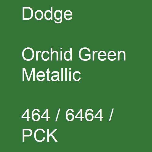 Dodge, Orchid Green Metallic, 464 / 6464 / PCK.